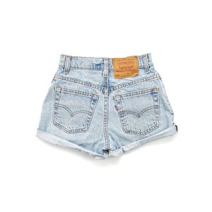 Levi’s 550 denim shorts